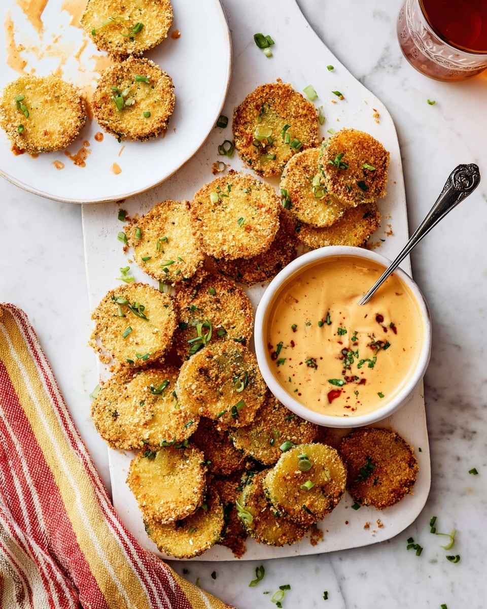 Air Fryer Fried Pickles Recipe
