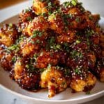 Amazing Sticky Honey Garlic Cauliflower in 5 Steps