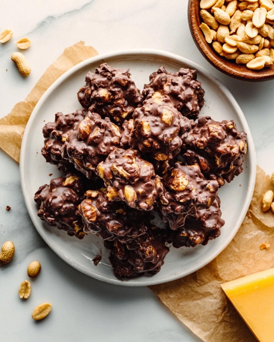Chocolate Peanut Butter Clusters