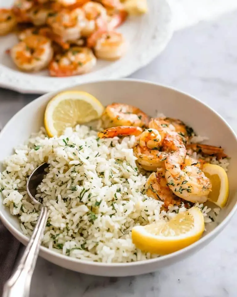 Greek Lemon Rice Pilaf Recipe