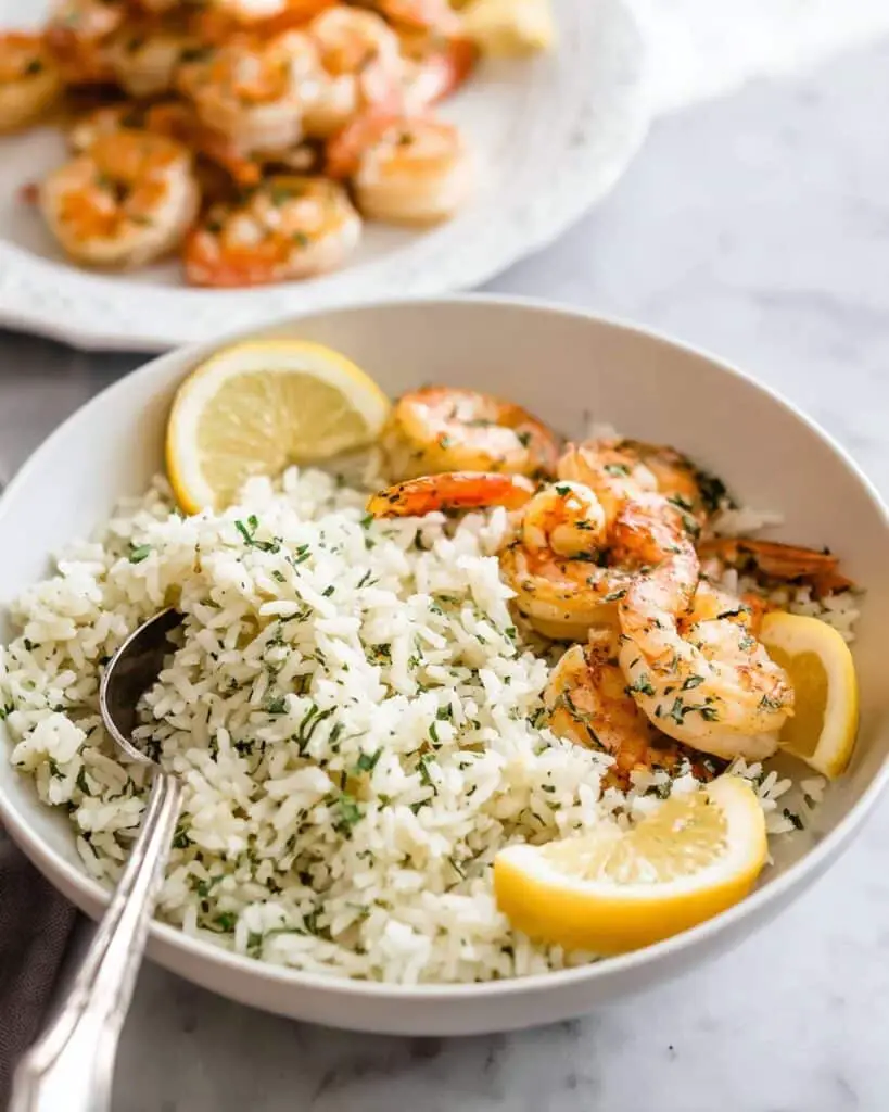 Greek Lemon Rice Pilaf Recipe