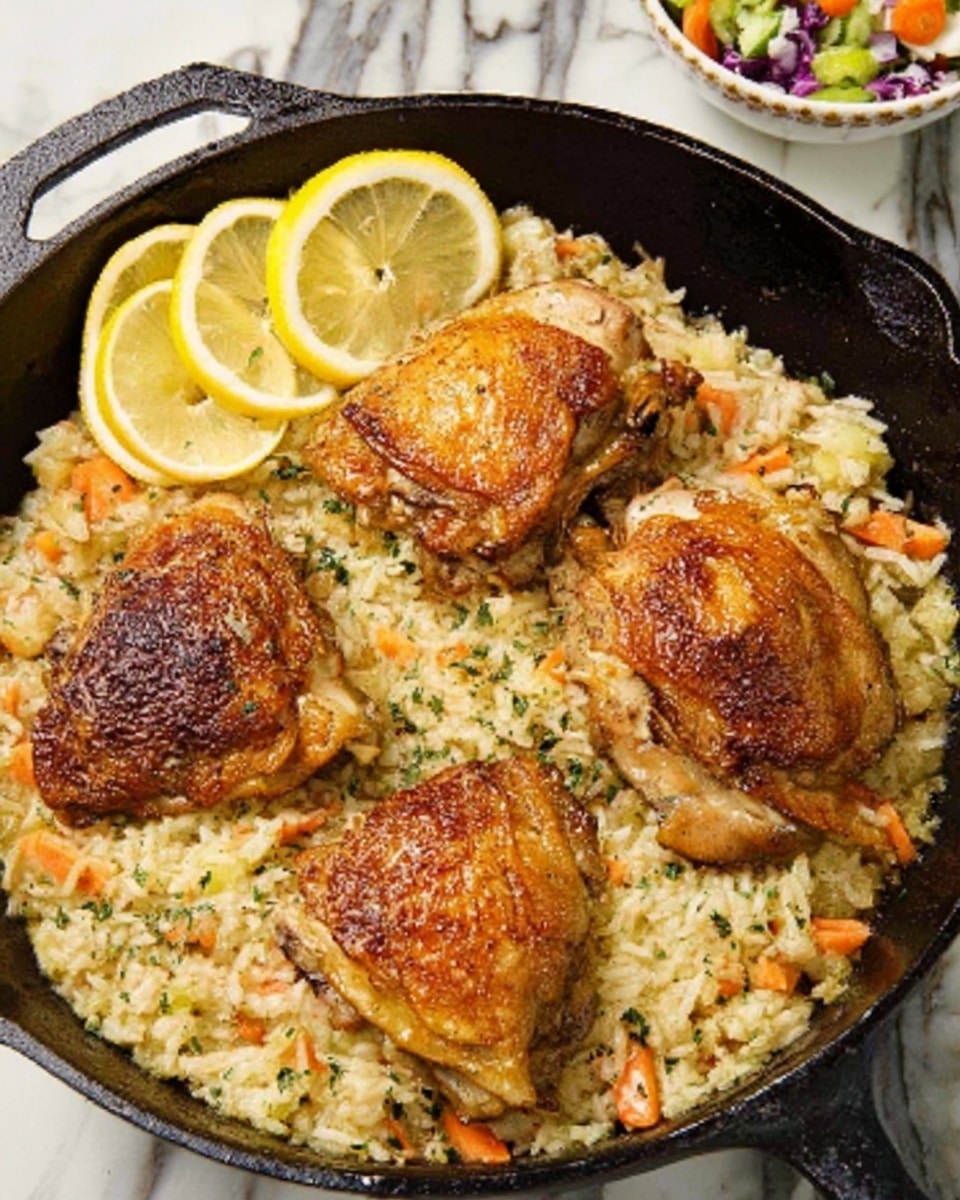 Greek Lemon Rice Pilaf Recipe
