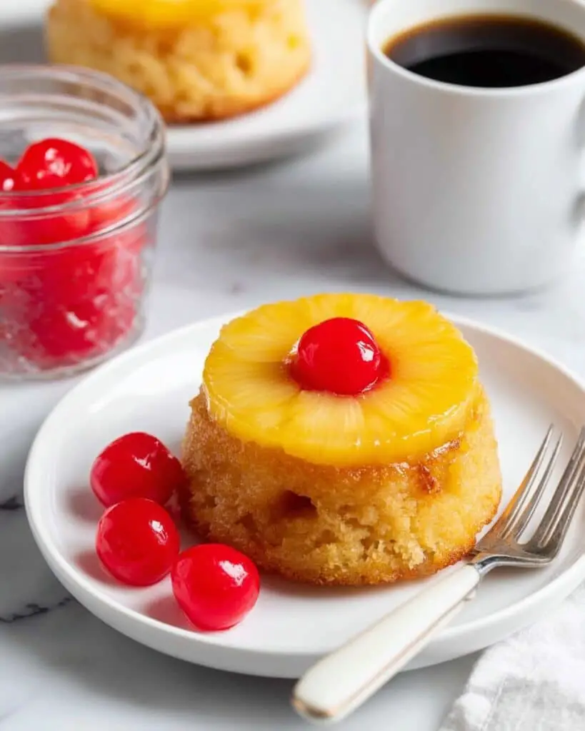 Mini Pineapple Upside Down Cakes Recipe