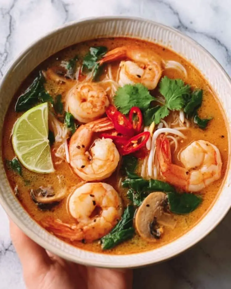 Thai Coconut Shrimp Tom Yum Recipe