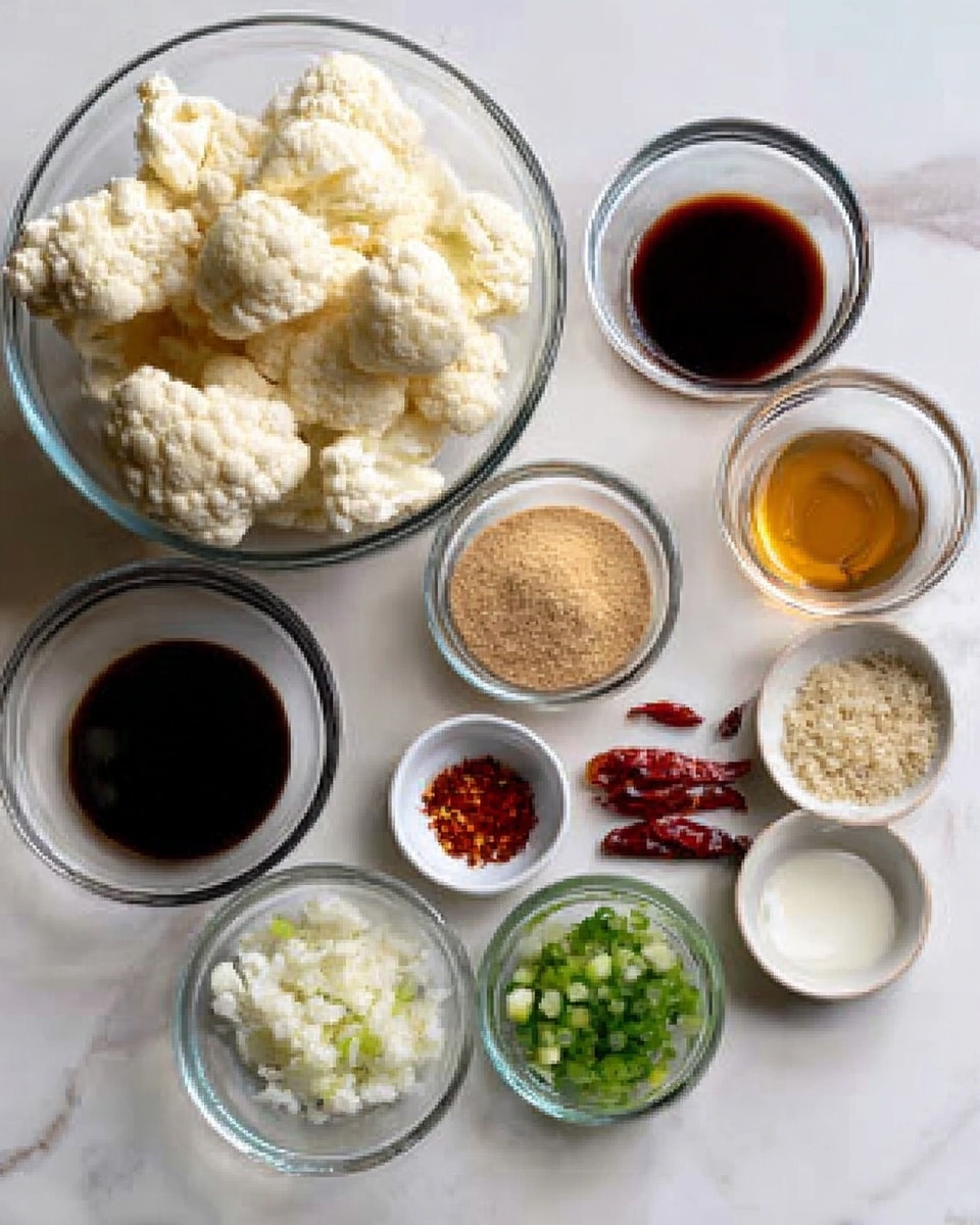 Amazing Sticky Honey Garlic Cauliflower in 5 Steps