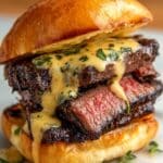 Cowboy Butter Steak Sliders