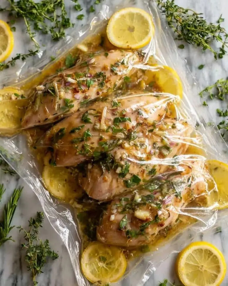 Lemon Herb Chicken Marinade (Fresh & Juicy) Recipe