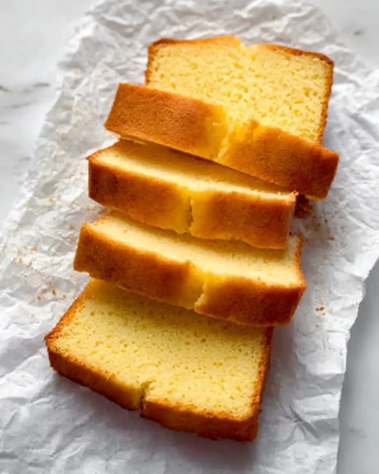 Golden Buttery Loaf Cake