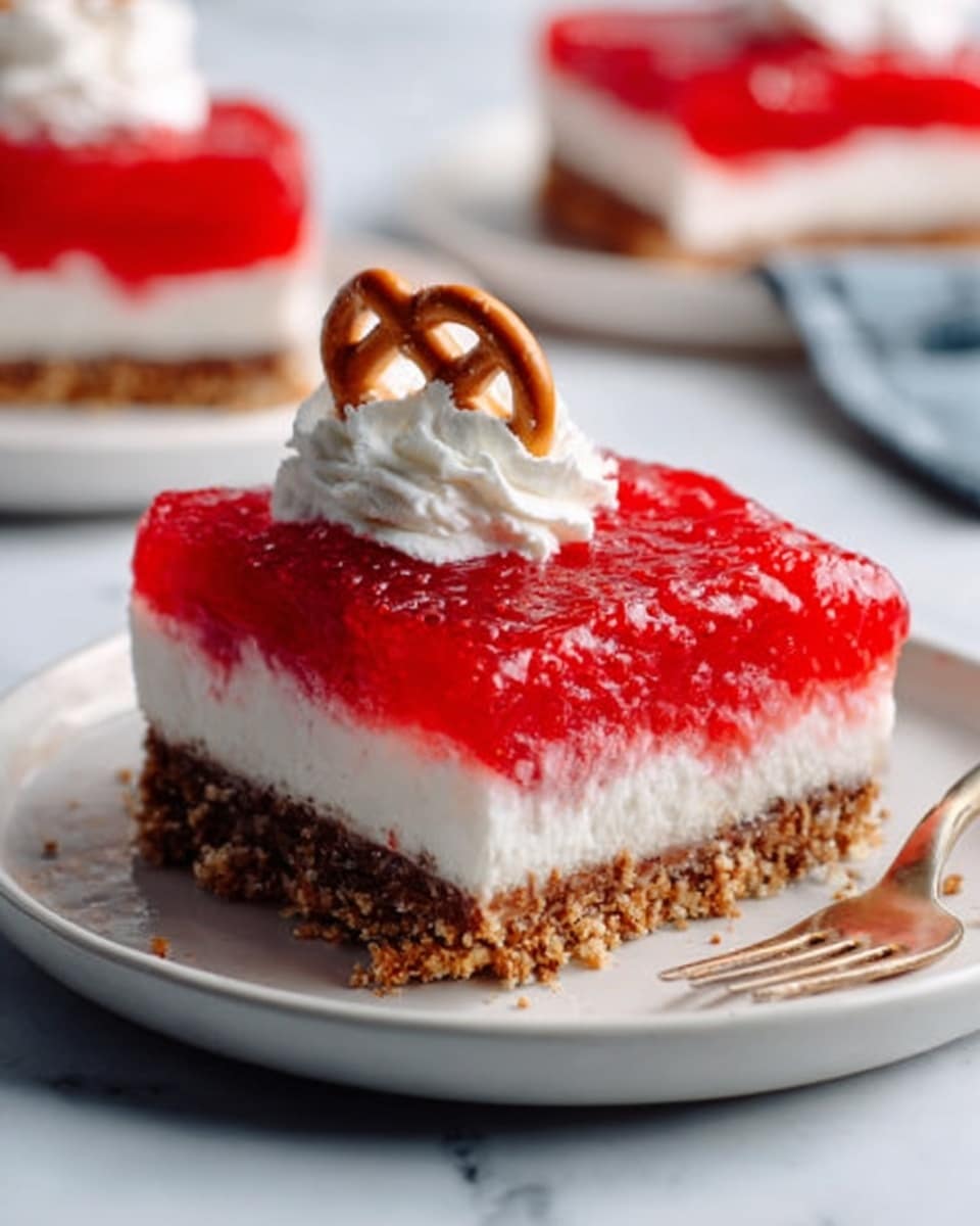 Strawberry Pretzel Salad