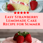 Strawberry Lemonade Cake Recipe