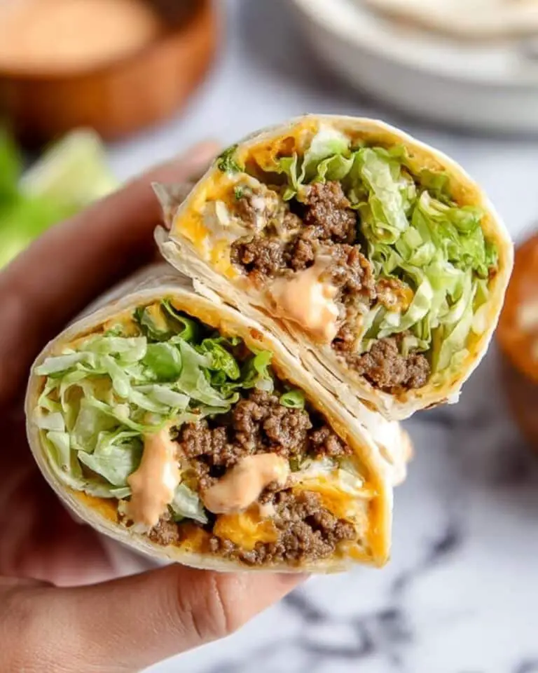 Big Mac Wrap Recipe