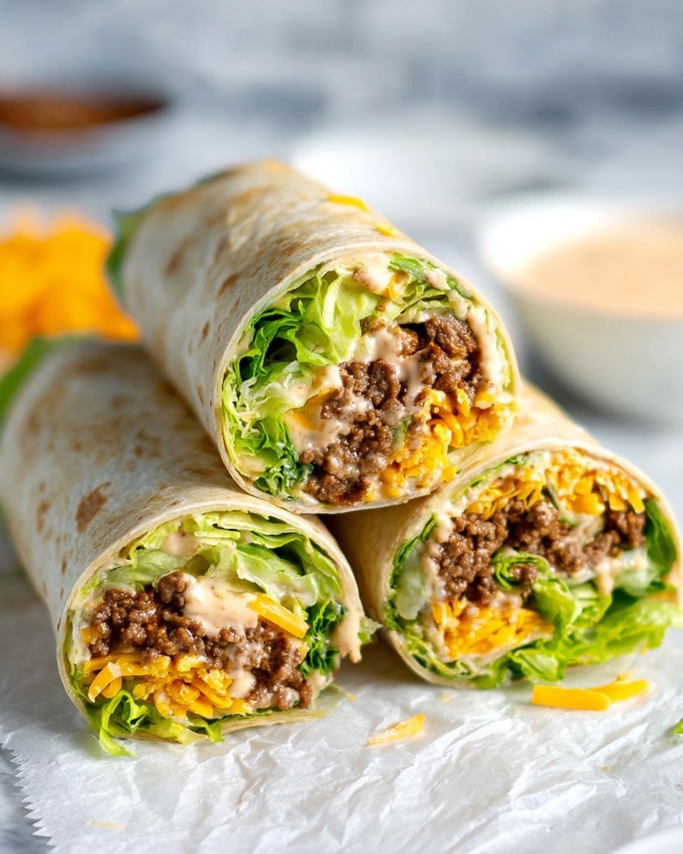 Big Mac Wrap Recipe