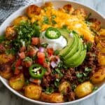 Loaded Potato Taco Bowl Recipe