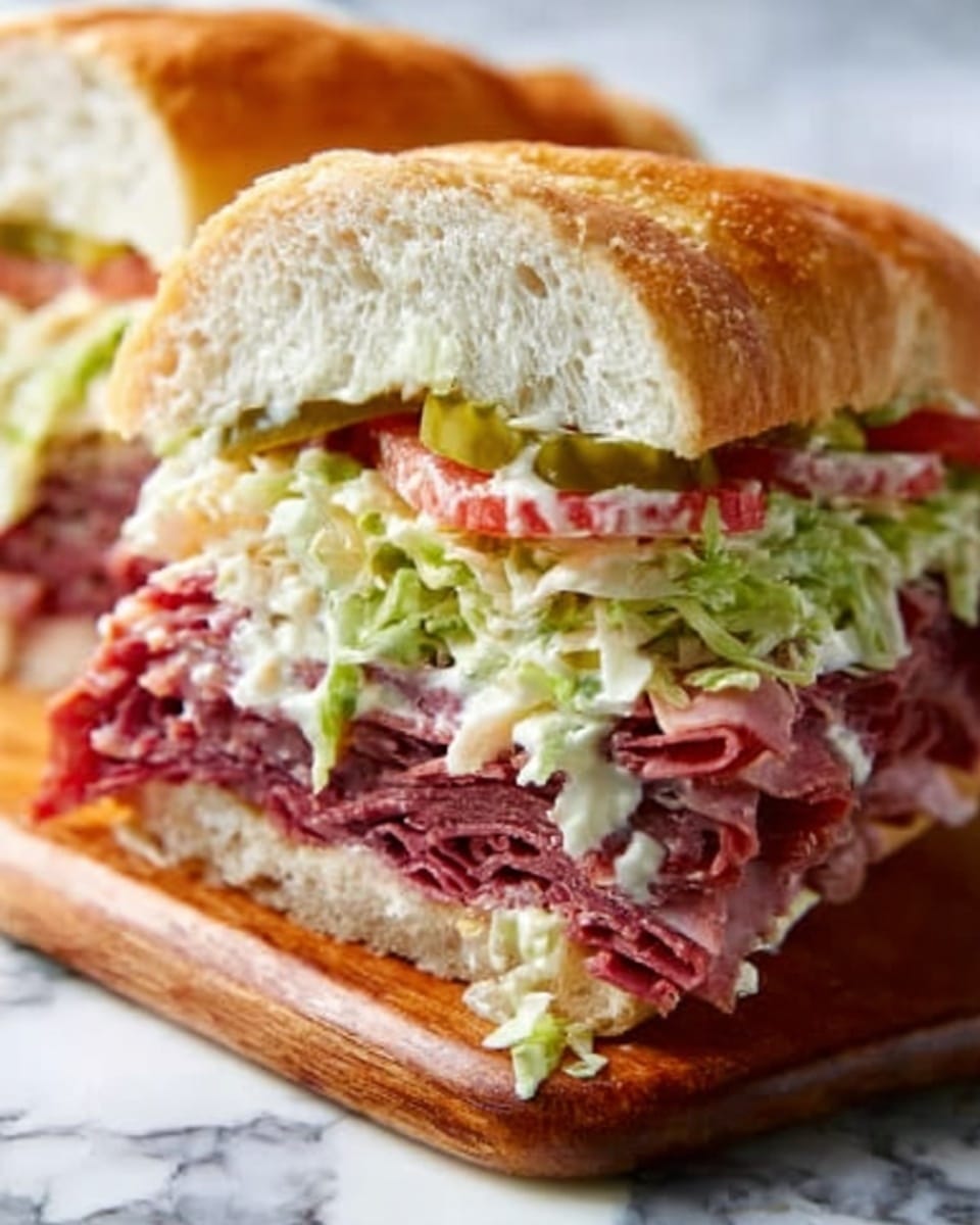 Italian Grinder Salad Sandwich (TikTok Viral Recipe)