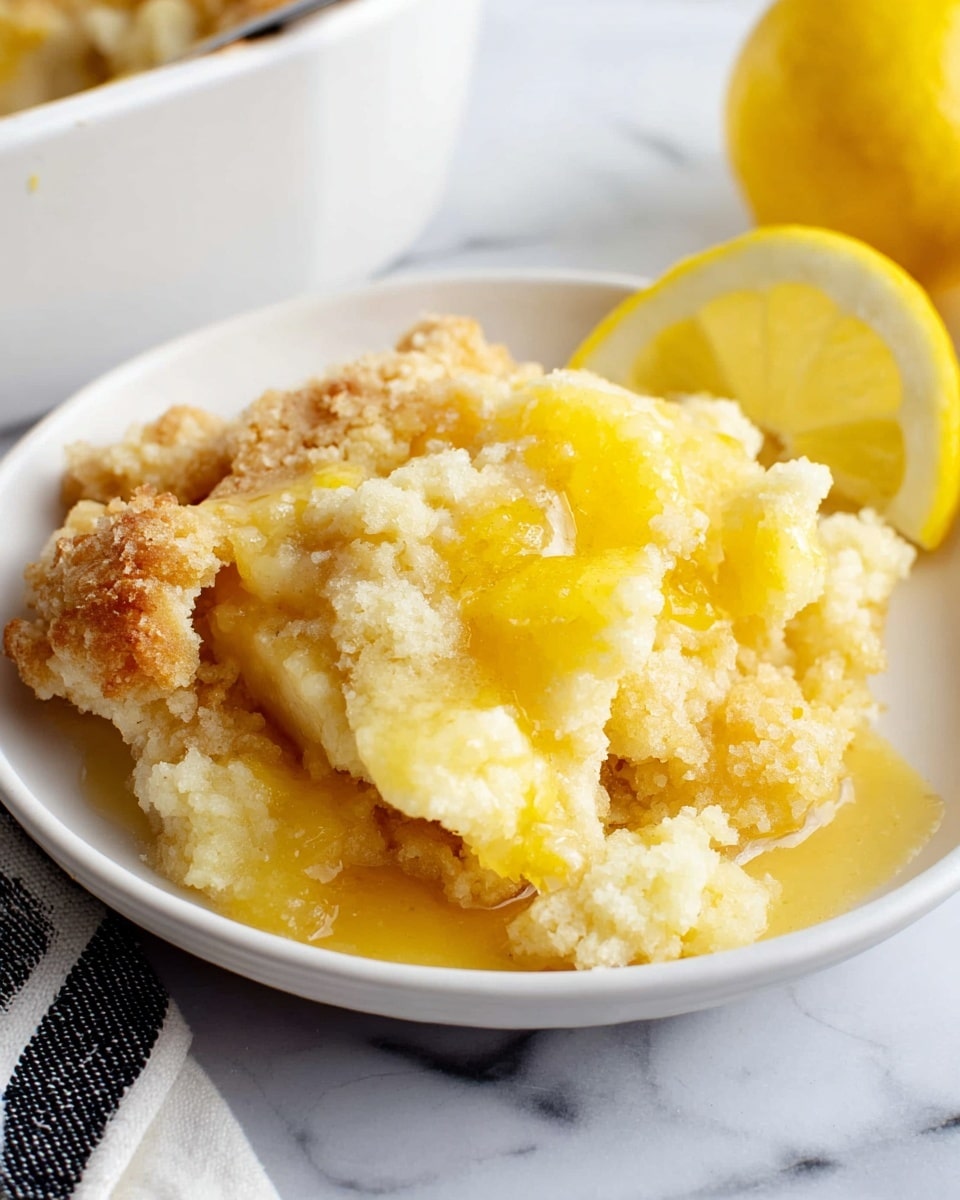 Lemon Dump Cake Recipe