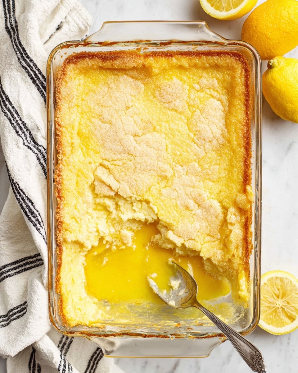 Lemon Dump Cake Recipe