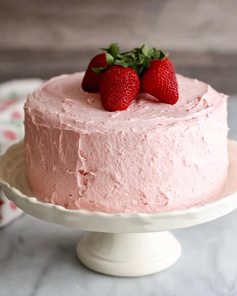 Strawberry Lemonade Cake Recipe