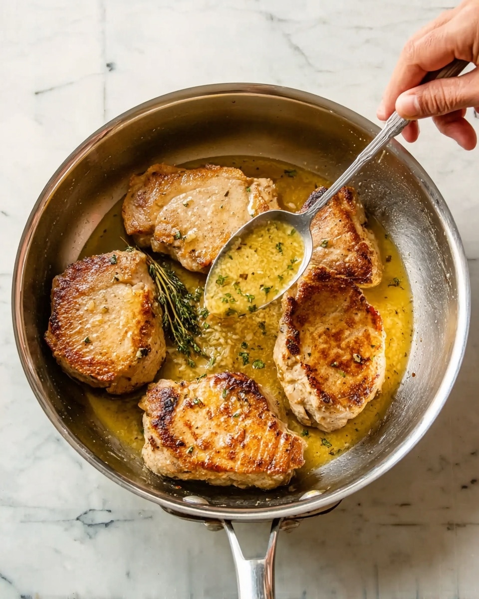 Chicken Paillard with Lemon-Herb Butter Sauce Recipe