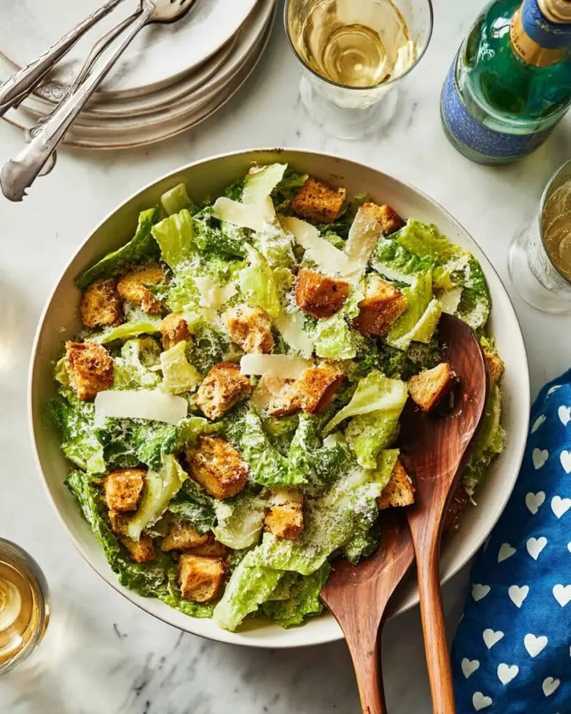 Creamy Classic Caesar Salad Recipe