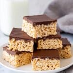 Creamy Peanut Butter Rice Krispie Treats Recipe