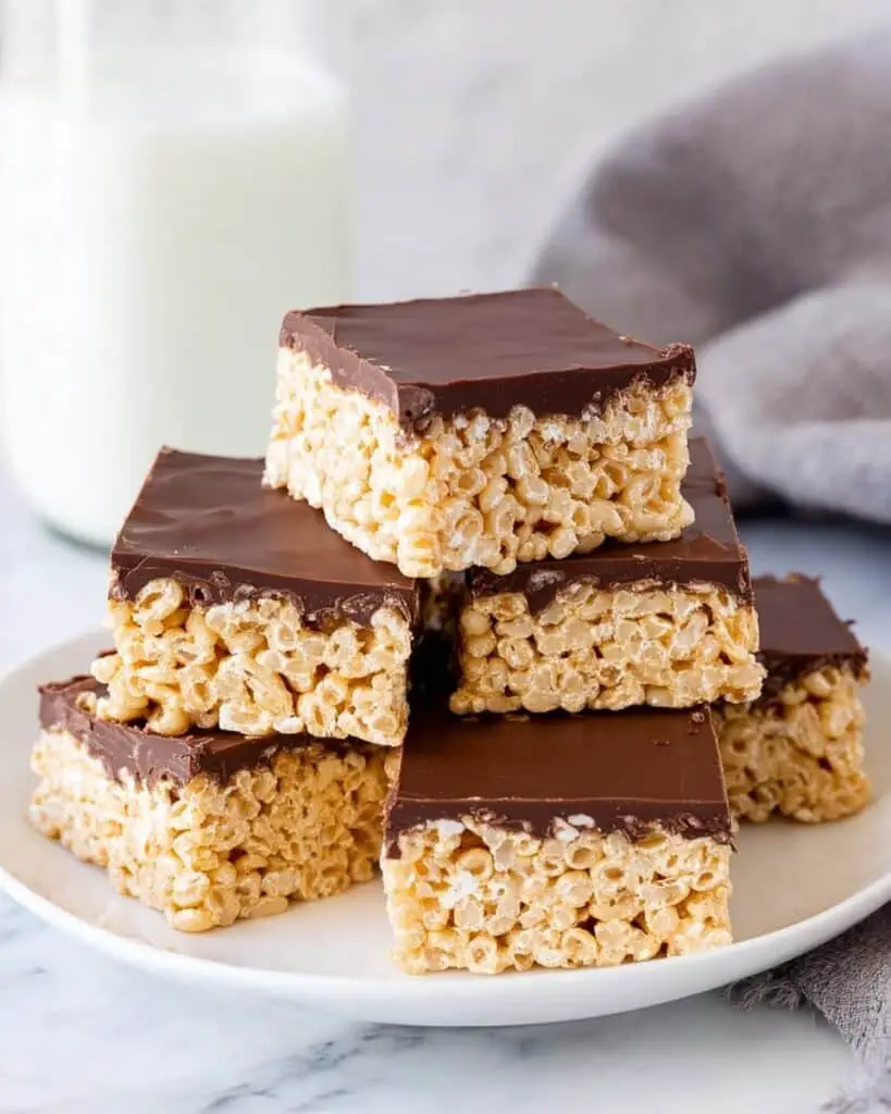 Creamy Peanut Butter Rice Krispie Treats Recipe
