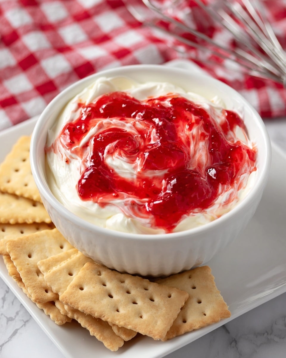 Strawberry Cheesecake Dip