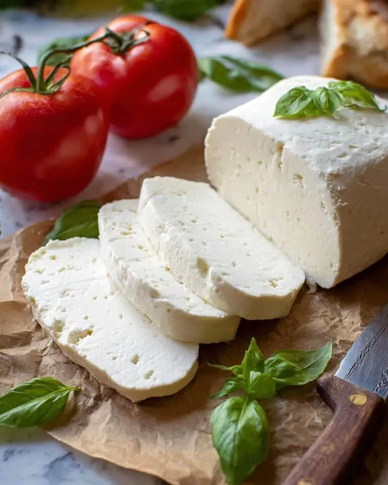 Homemade Mozzarella Cheese Recipe