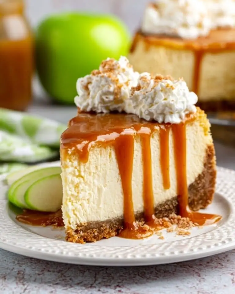 Caramel Apple Cheesecake