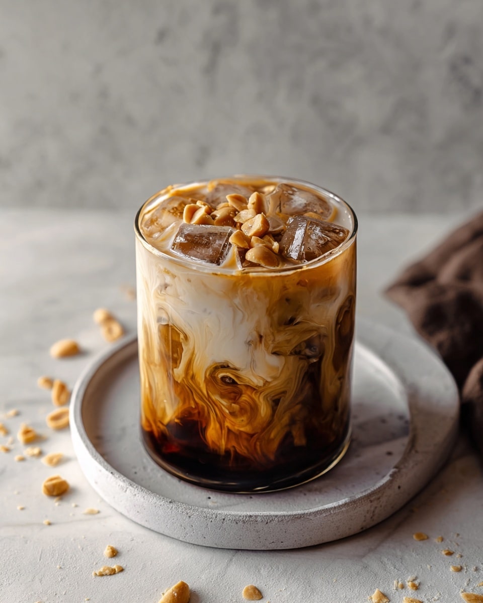 Caramel Hazelnut Iced Coffee Recipe