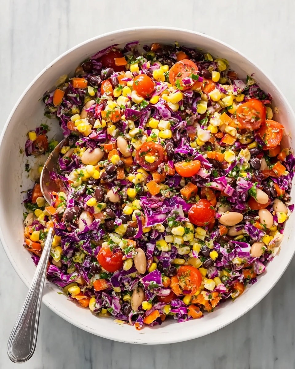 Creamy Dense Bean Salad Recipe