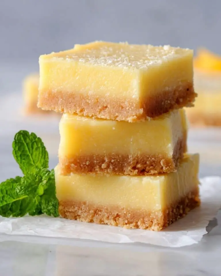 Creamy Lemon Squares Recipe