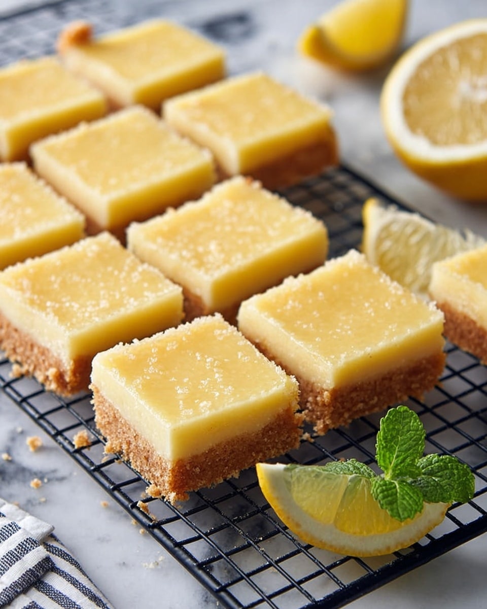 Creamy Lemon Squares Recipe