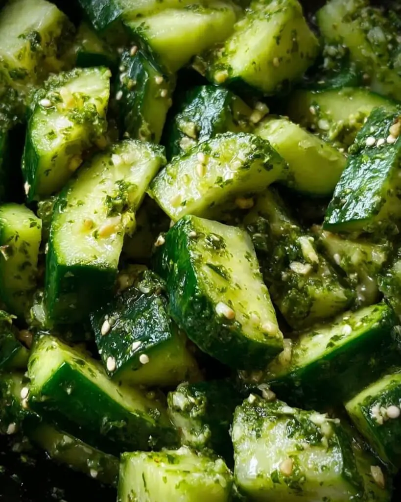 Lemon Dill Cucumber Salad Recipe