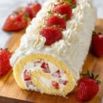Strawberry Shortcake Cake Roll Recipe