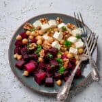Chickpea, Beet, and Feta Salad Recipe