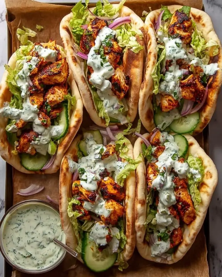 Sheet Pan Chicken Pitas with Herby Ranch