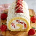 Strawberry Shortcake Cake Roll Recipe