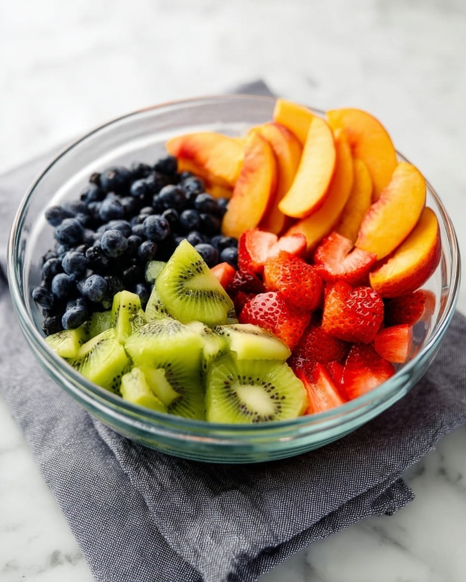Fresh Fruit Salad with Honey Lime Dressing Recipe