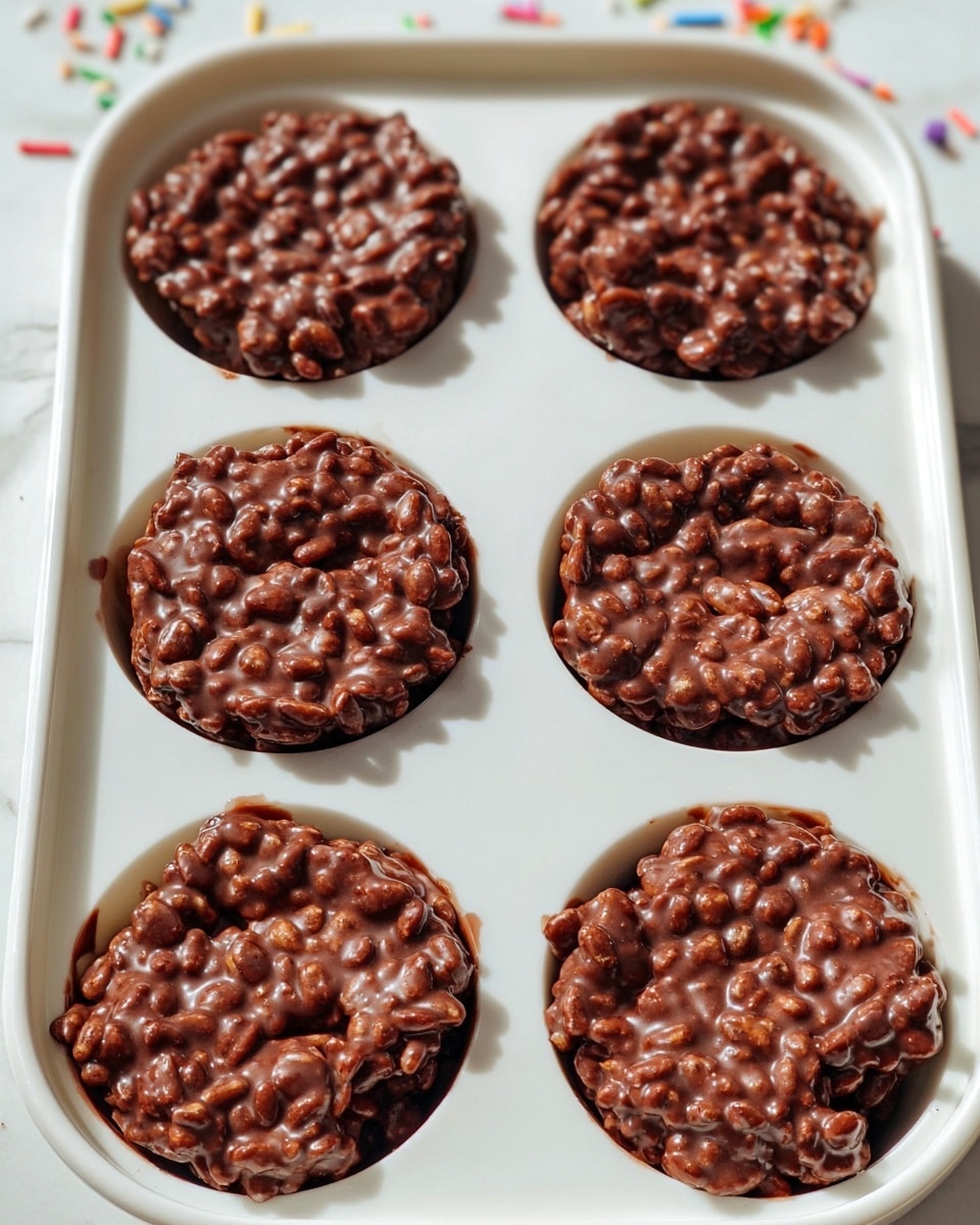 Chocolate Peanut Butter Crunch Cups Recipe