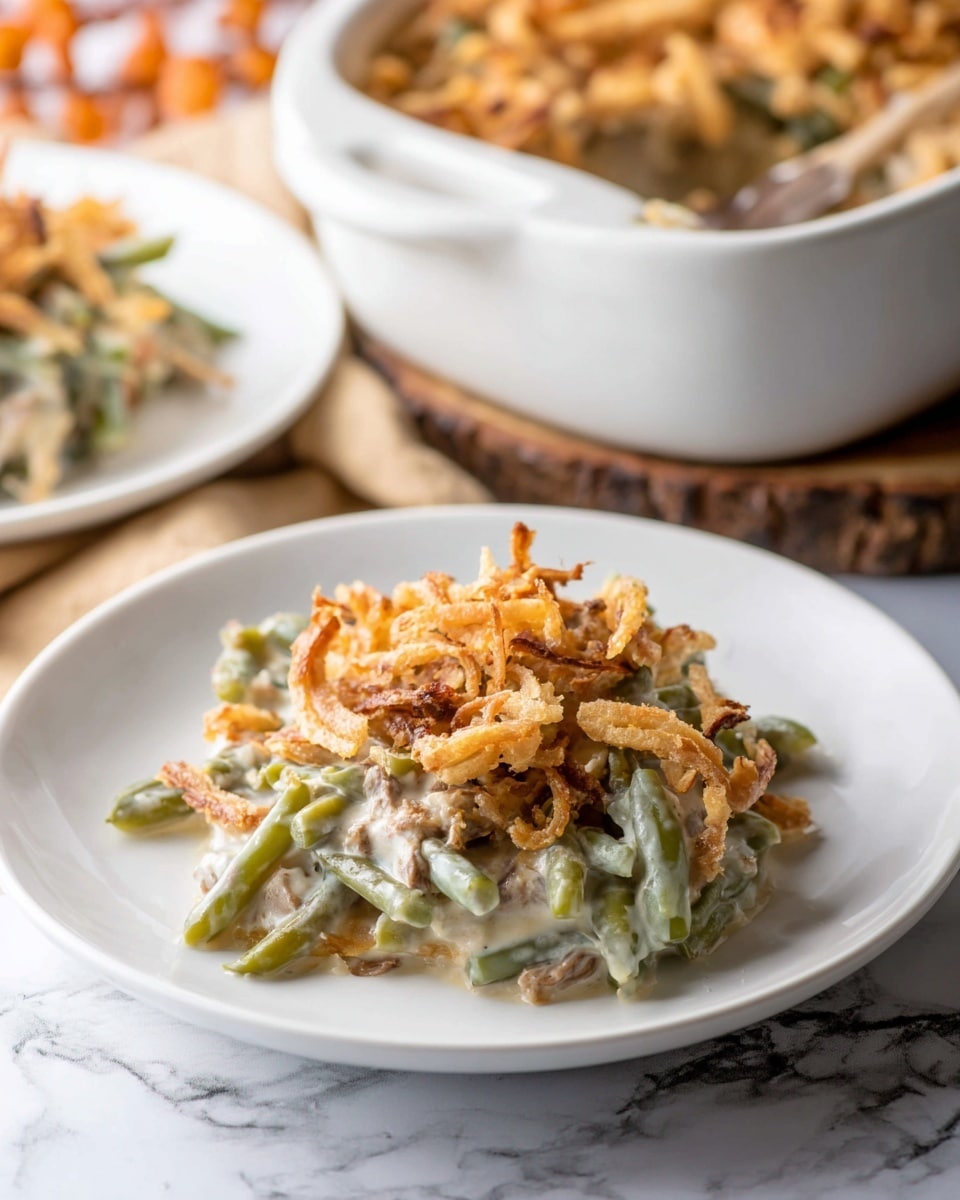 Creamy Green Bean Casserole Recipe