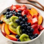 Fresh Fruit Salad with Honey Lime Dressing Recipe