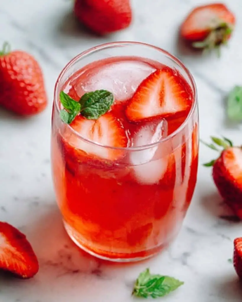 Southern Strawberry Sweet Tea Recipe