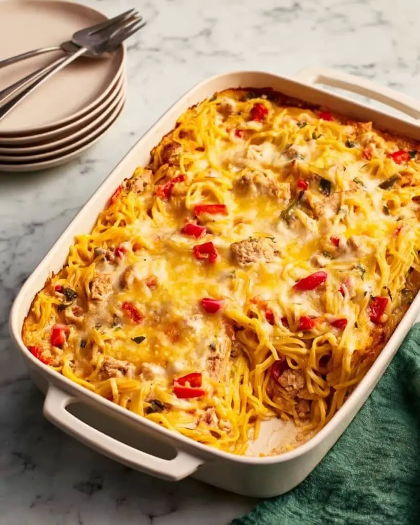 Chicken Spaghetti Casserole