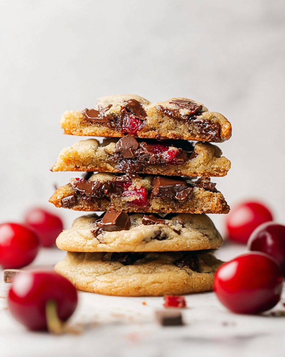 Maraschino Cherry Chocolate Chip Cookies Recipe