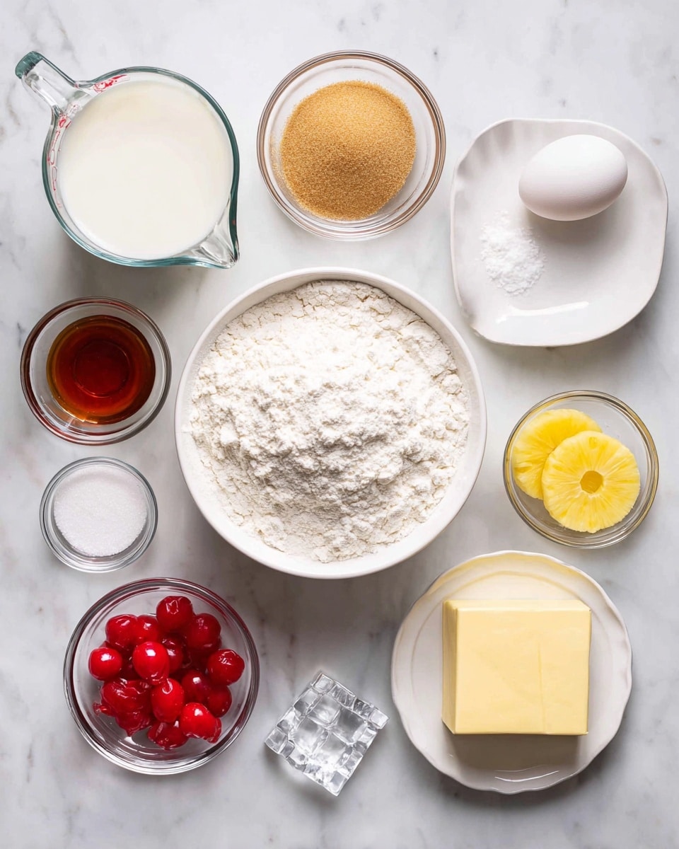 Mini Pineapple Upside Down Cakes Recipe