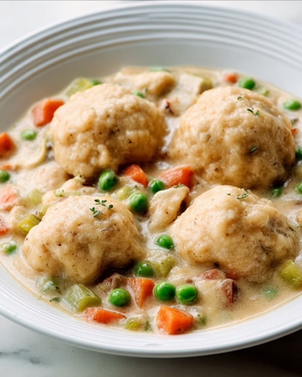 Old-Fashioned Chicken And Dumplings