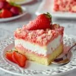 Strawberry Crunch Poke Cake Recipe
