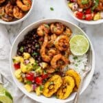 Caribbean Bowls with Jerk Shrimp Recipe