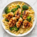 Cowboy Butter Lemon Bowtie Chicken with Broccoli Recipe