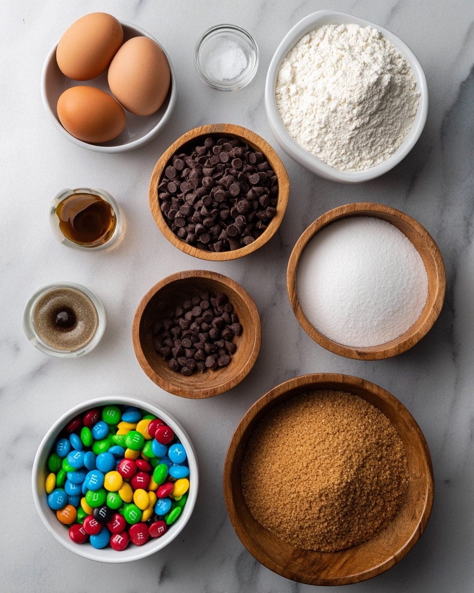 M&M Cookie Bars Recipe